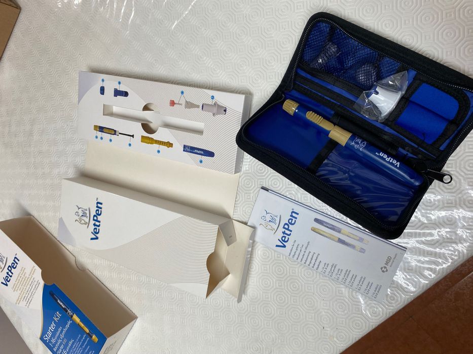 Vetpen caneta para insulina para uso em caes e gatos
