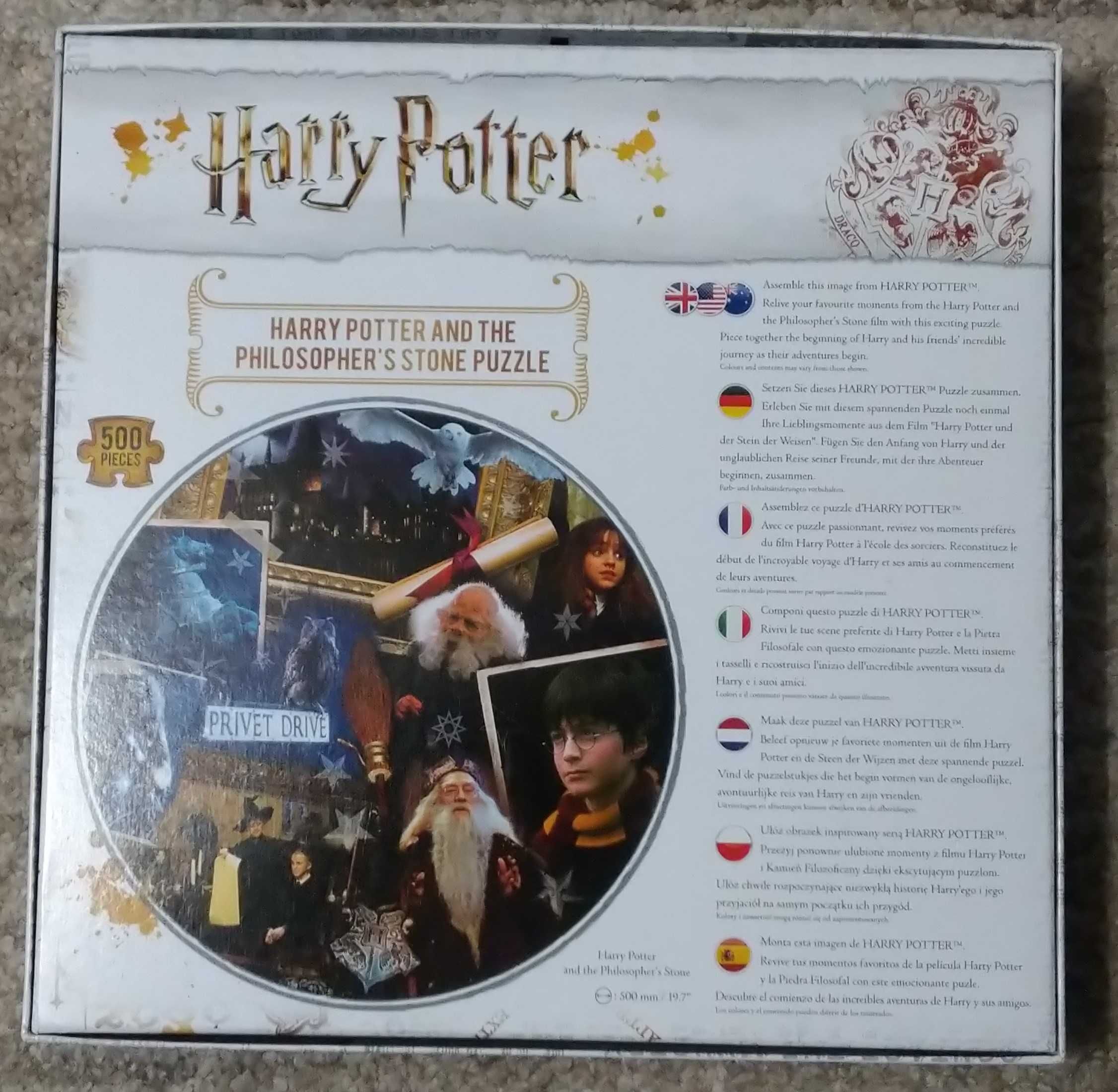 Puzzle Harry Potter - Harry Potter i Kamień Filozoficzny - 500 el.