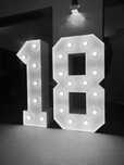 18 LED Cyfry podświetlane
