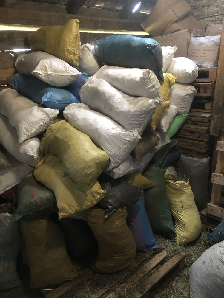 Siano w workach (lucerna, koniczyna) dla królików, świnek morskich
