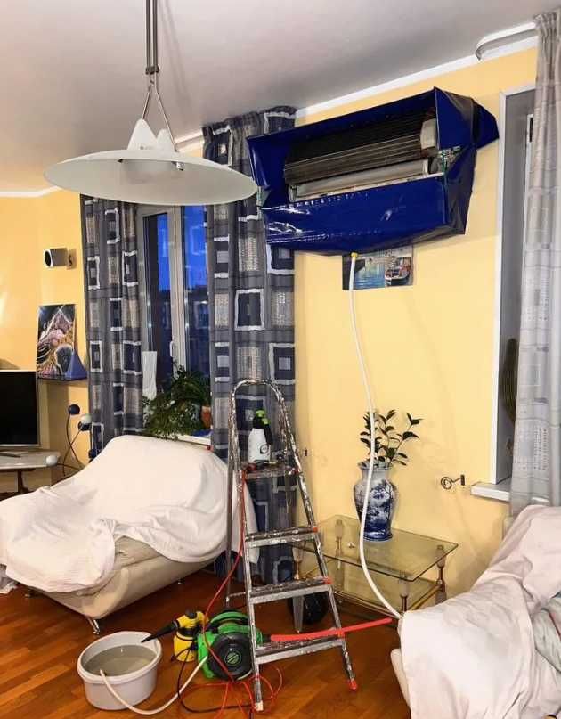 Ремонт кондиционеров, Чистка, заправка фреоном, мойка. Ремонт сплит