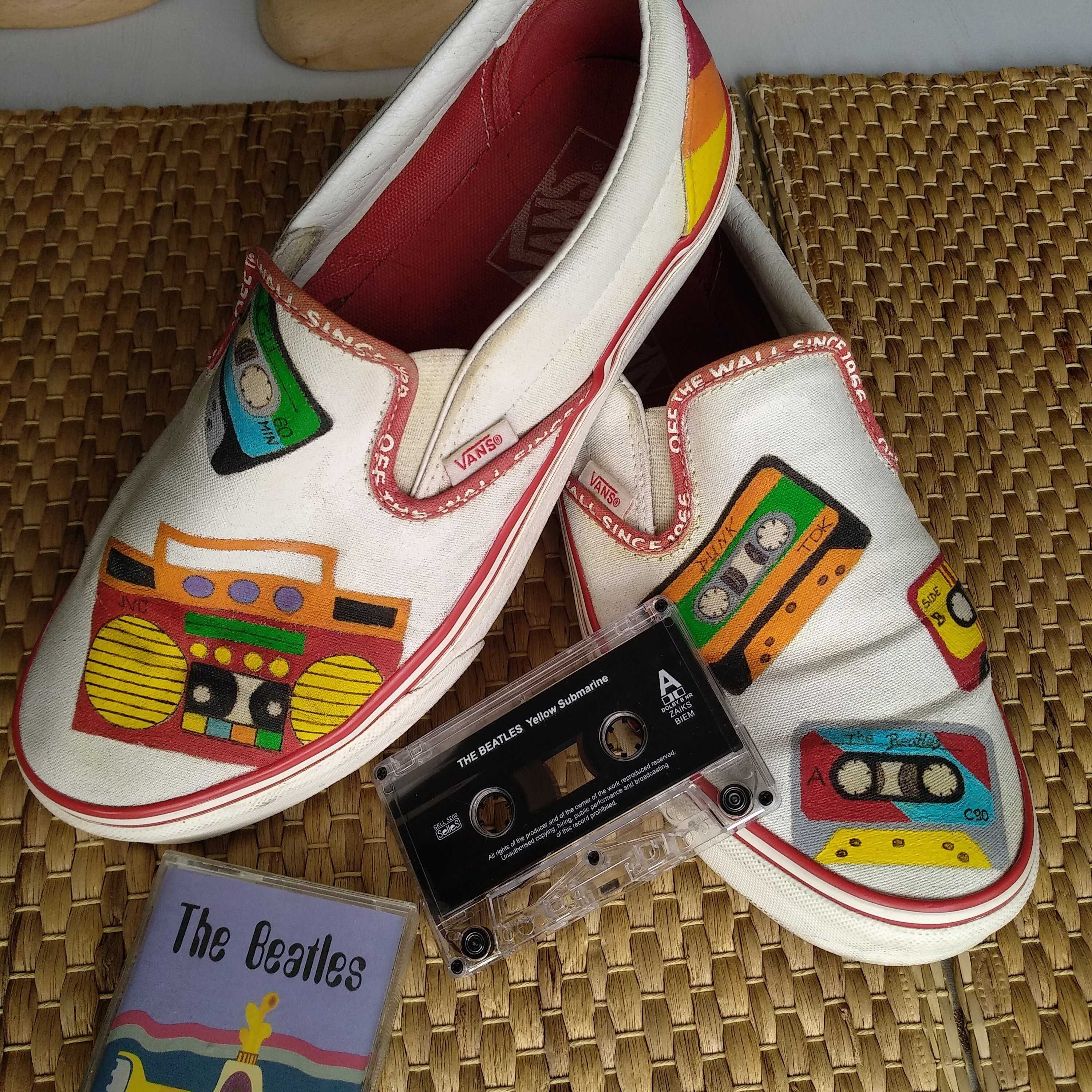 Ręcznie malowane buty, kurtki - Custom