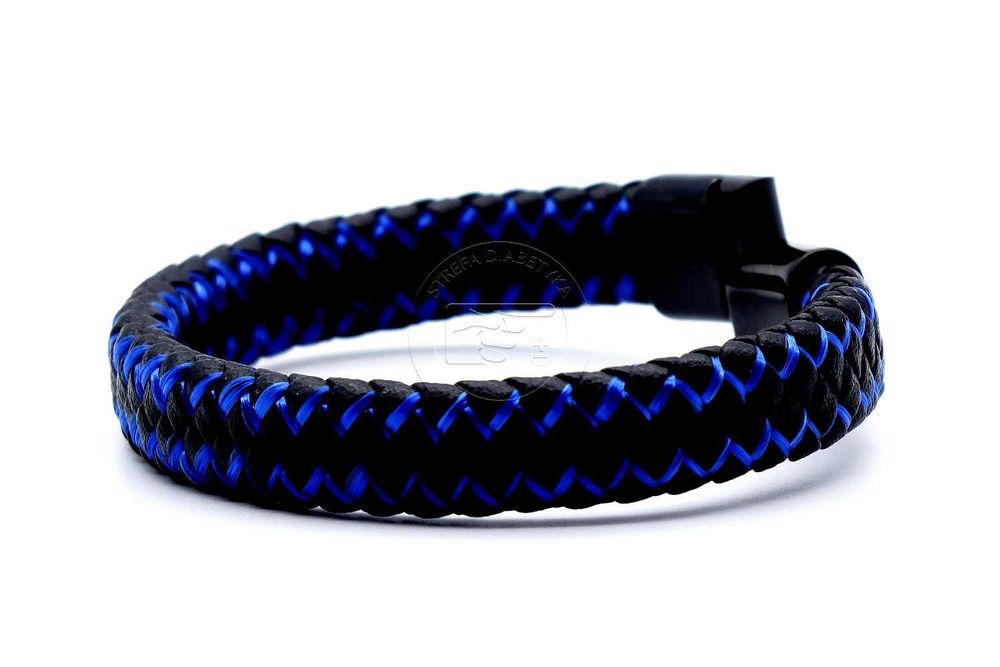 Bransoleta – INFO Medyczne CUKRZYCA 2 / DIABETES 2 – Black205