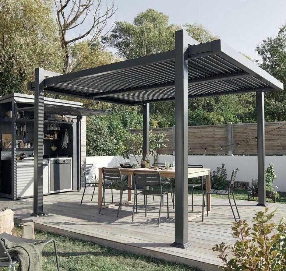 Promocja ostatnie! Pawilon 360x320 Altana Pergola Aluminiowa Tarasowa