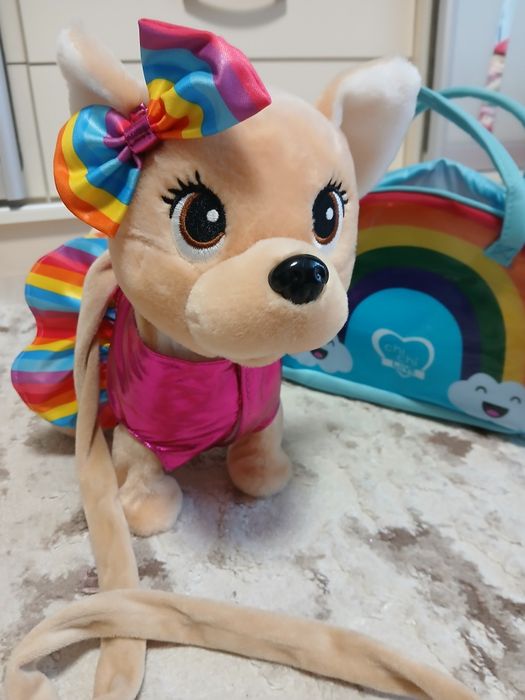 М'яка іграшка Собаска.ходить ,гавкає