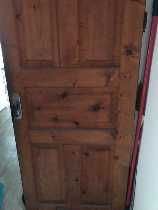 Деревяні Двері , вхідні без коробки.
