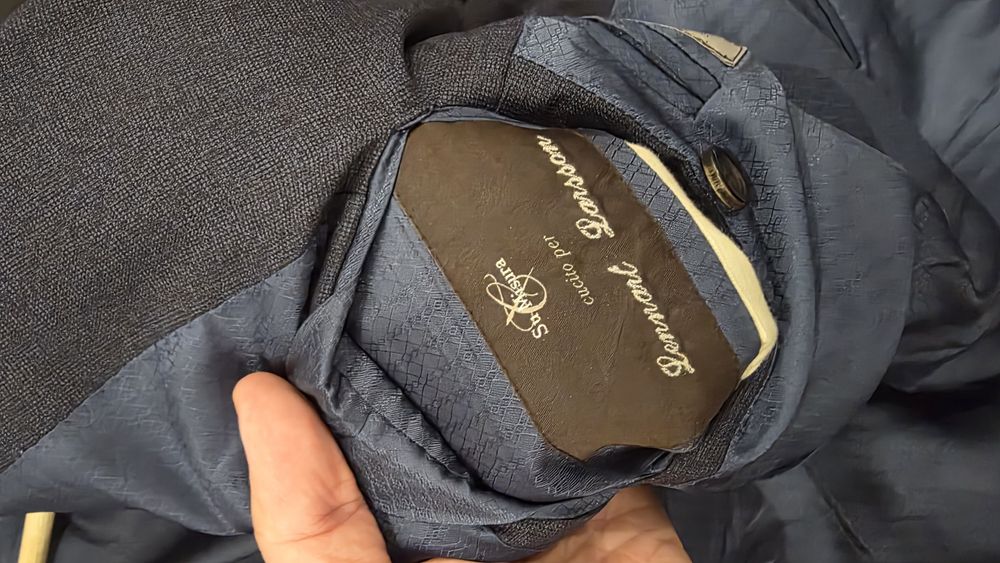 Ексклюзивний піджак Canali Su Misura Super 150's з Італії