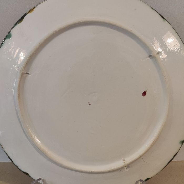 Prato Lagosta, prato relevado (Majolica) prato coleção - 31 cm