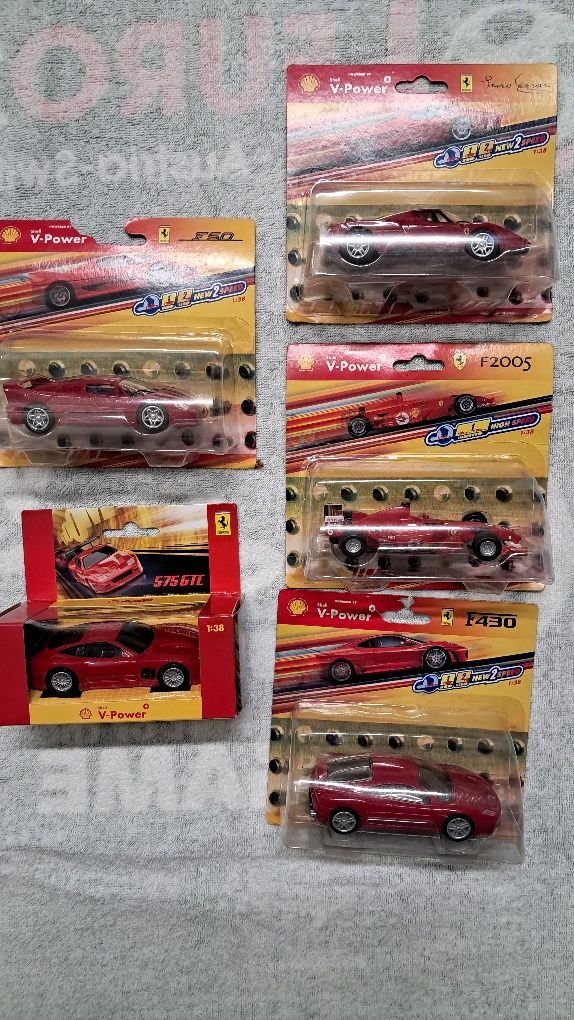 Shell Ferrari modele