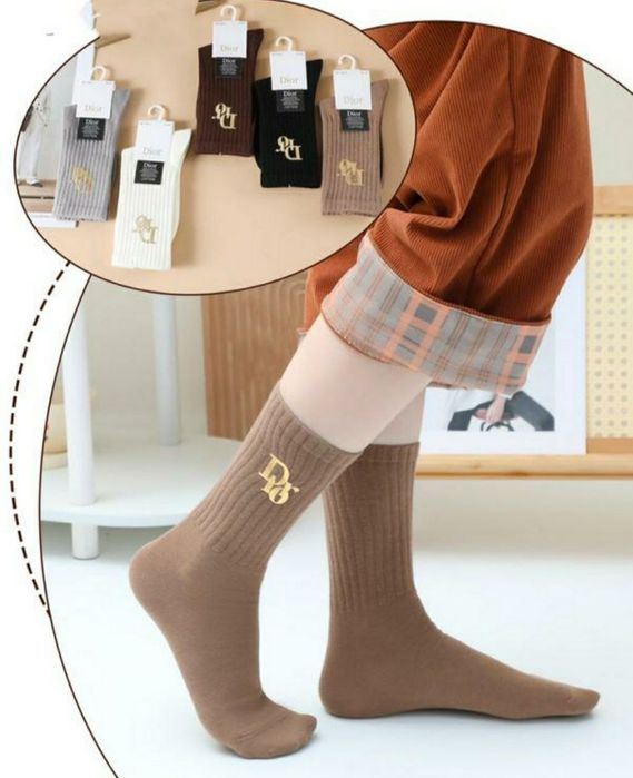 Zestaw 5 par skarpetek damskich