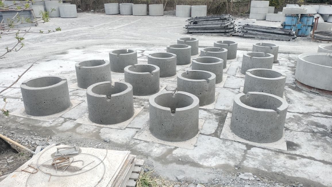Krąg betonowy do szamba 60 cm wysokość 50