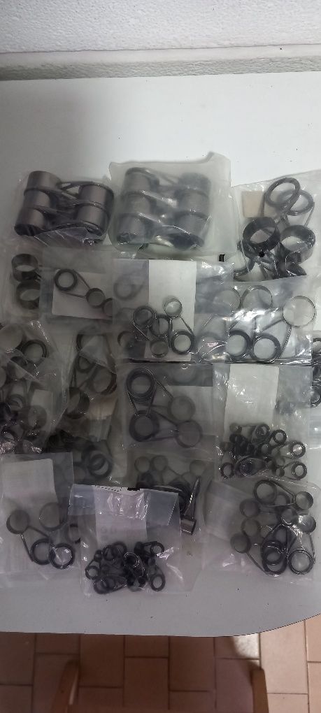Passadores para canas de pesca
