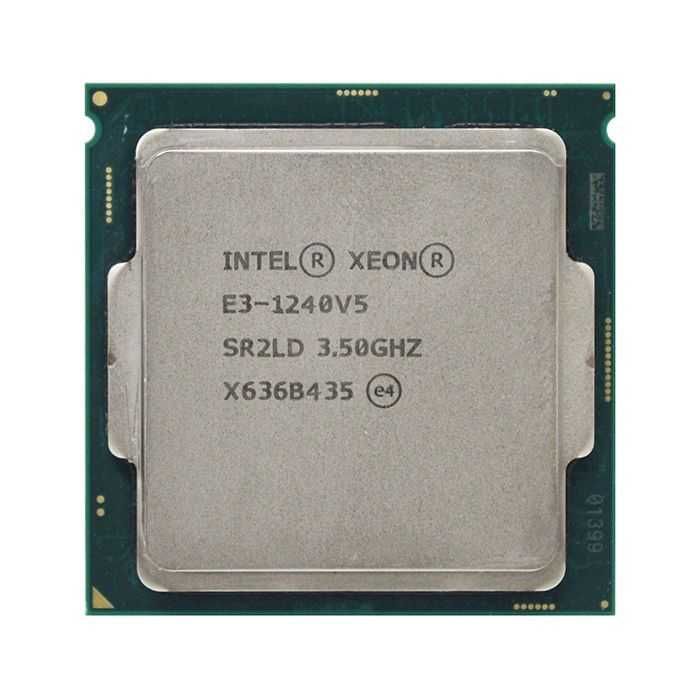 Xeon e3-1240v5 як Core i7 6700 (без відеоядра та TDP 80W)