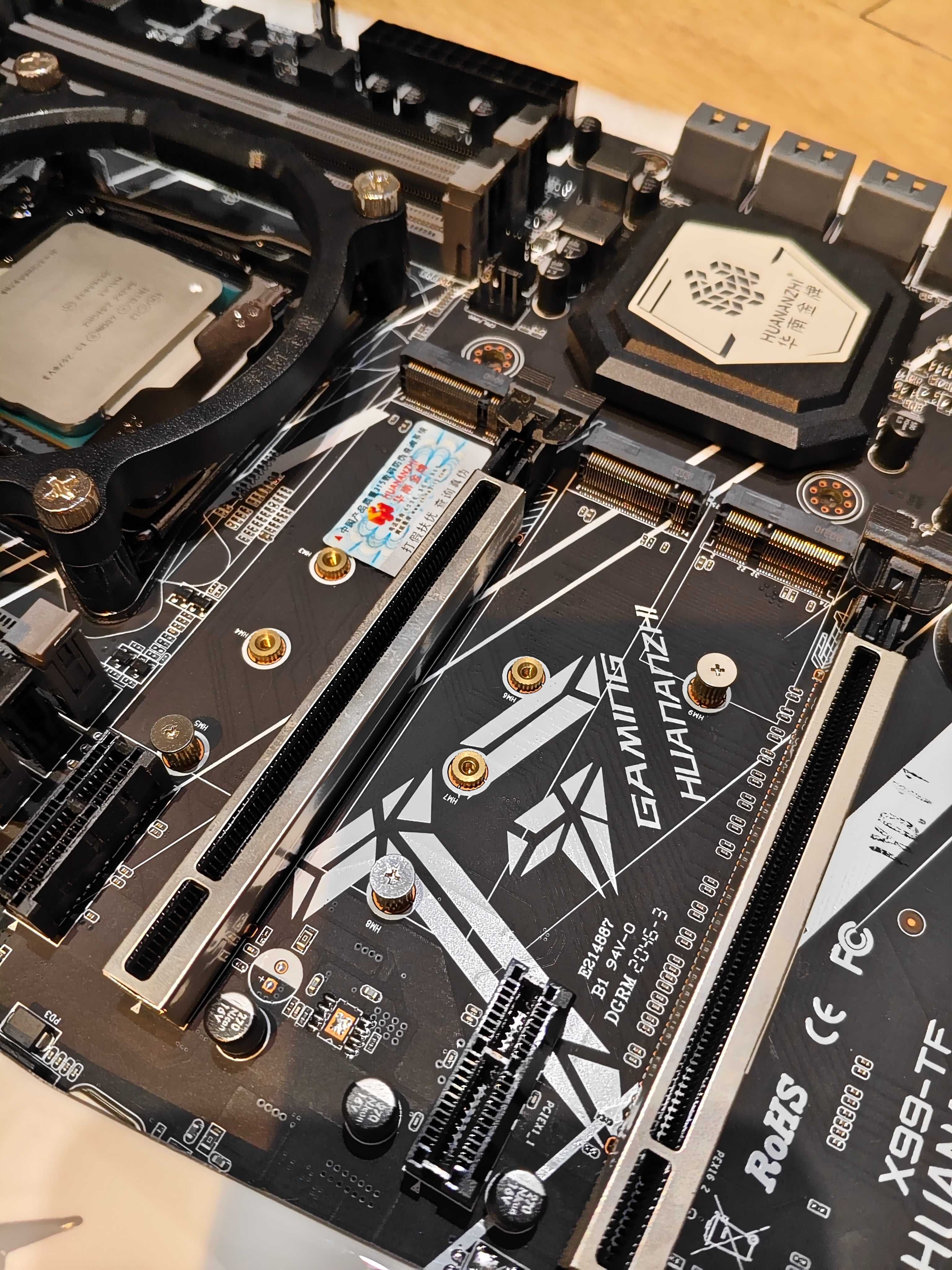 Комплект Intel Xeon E5-2678 v3, Huananzhi Gaming X99-TF, 16ГБ DDR4