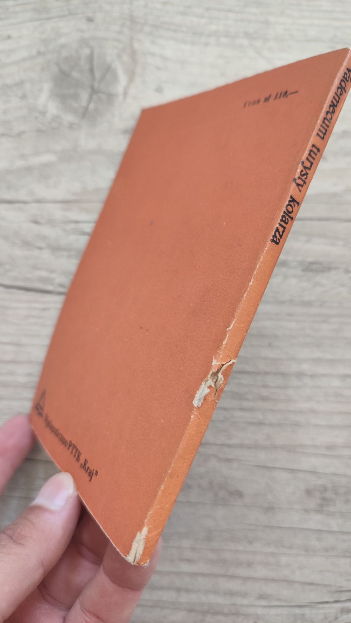 Vademecum Turysty Kolarza 1987 - PRL