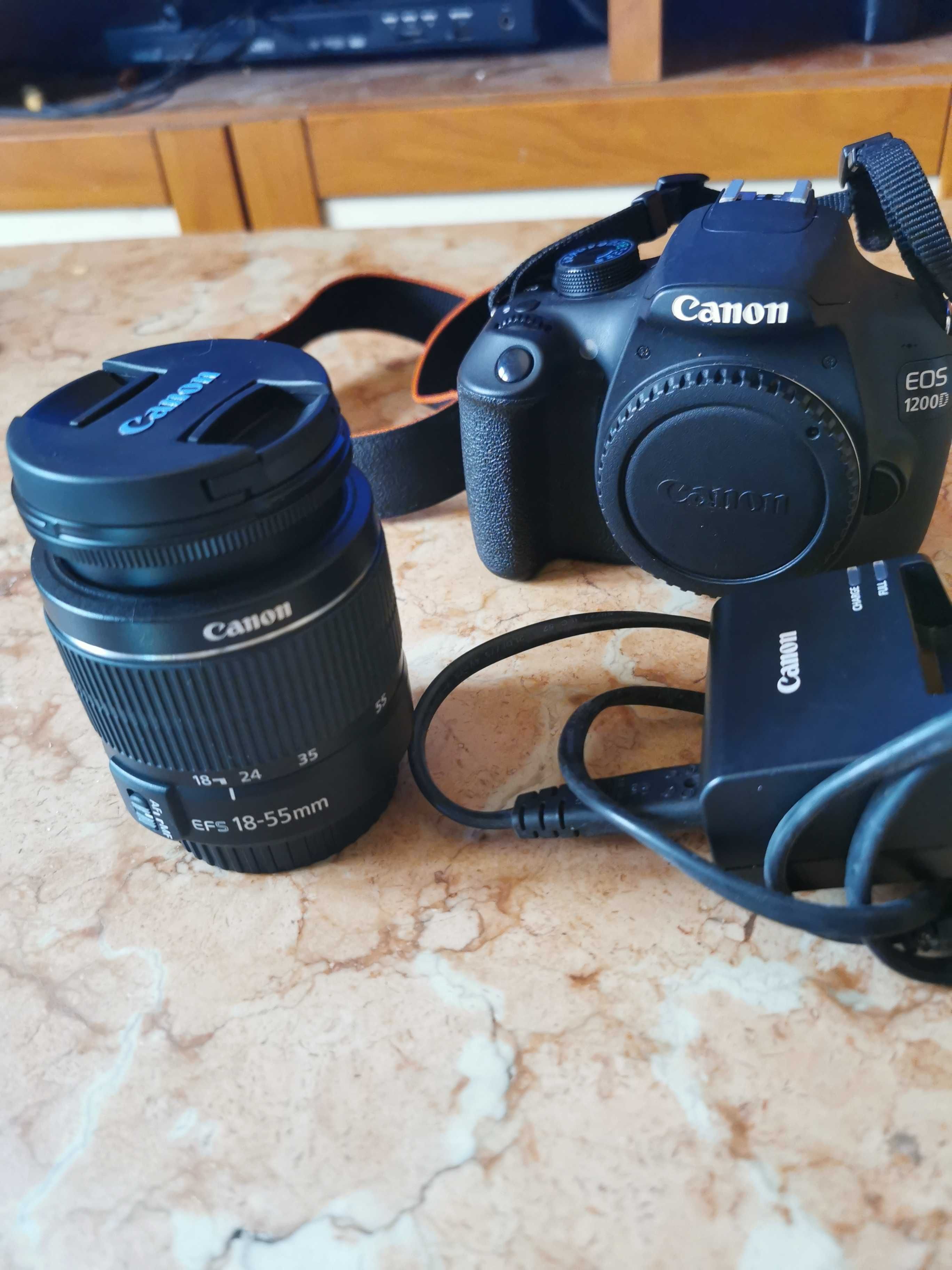 Máquina fotográfica cannon 1200 D