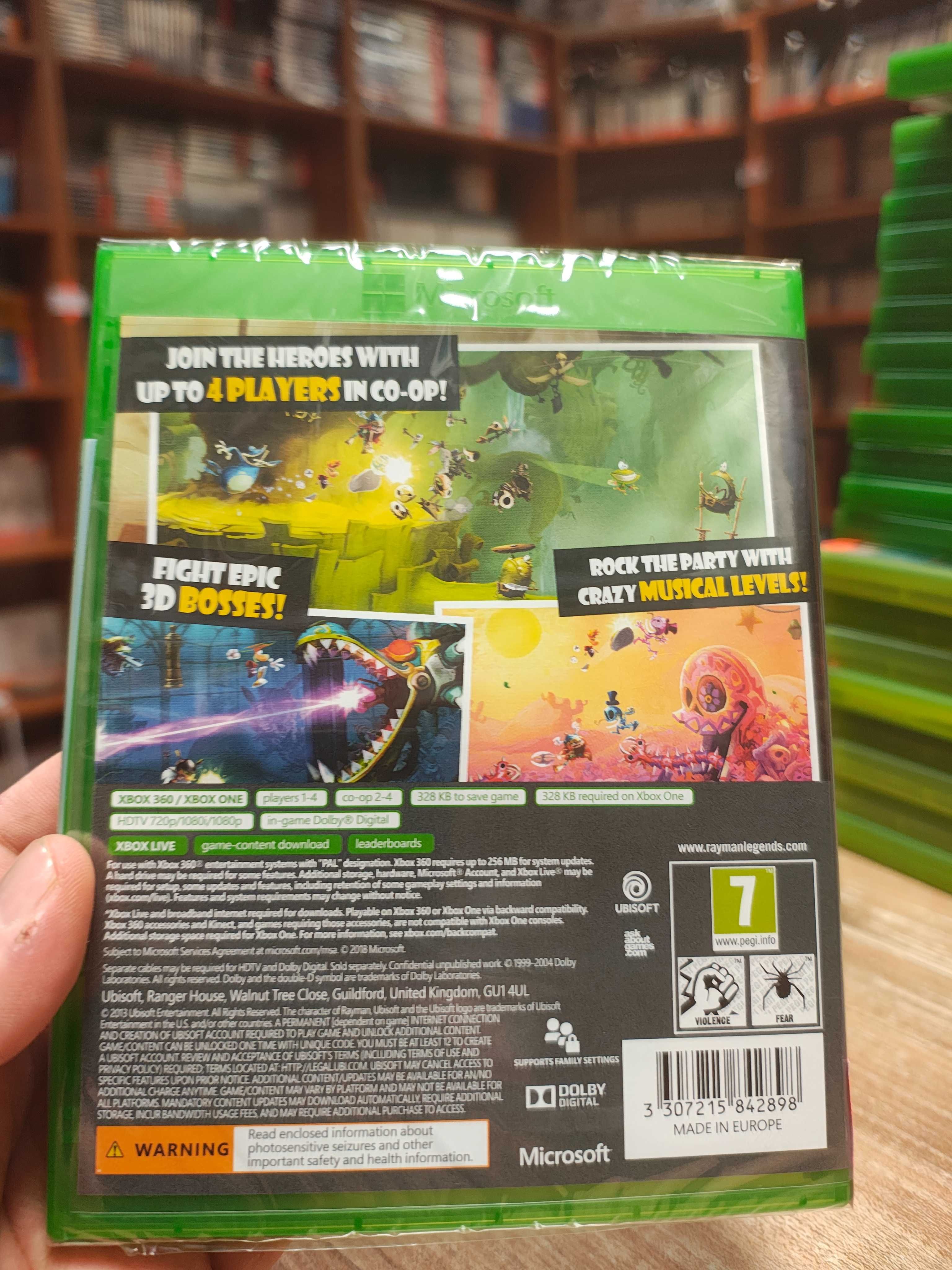 Rayman Legends XBOX 360 XBOX ONE PL Nowa SklepRetroWWA