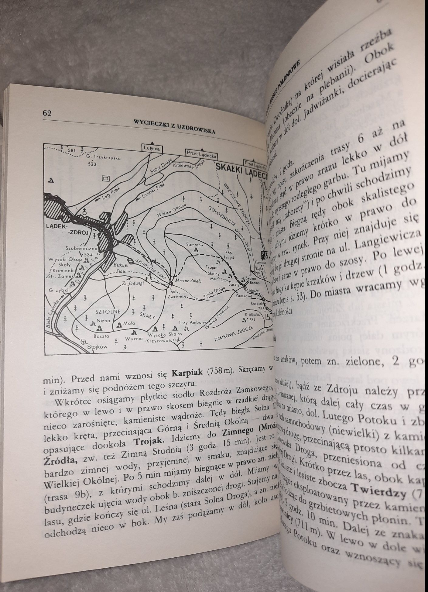 Książka przewodnik "Lądek-Zdrój i okolice"