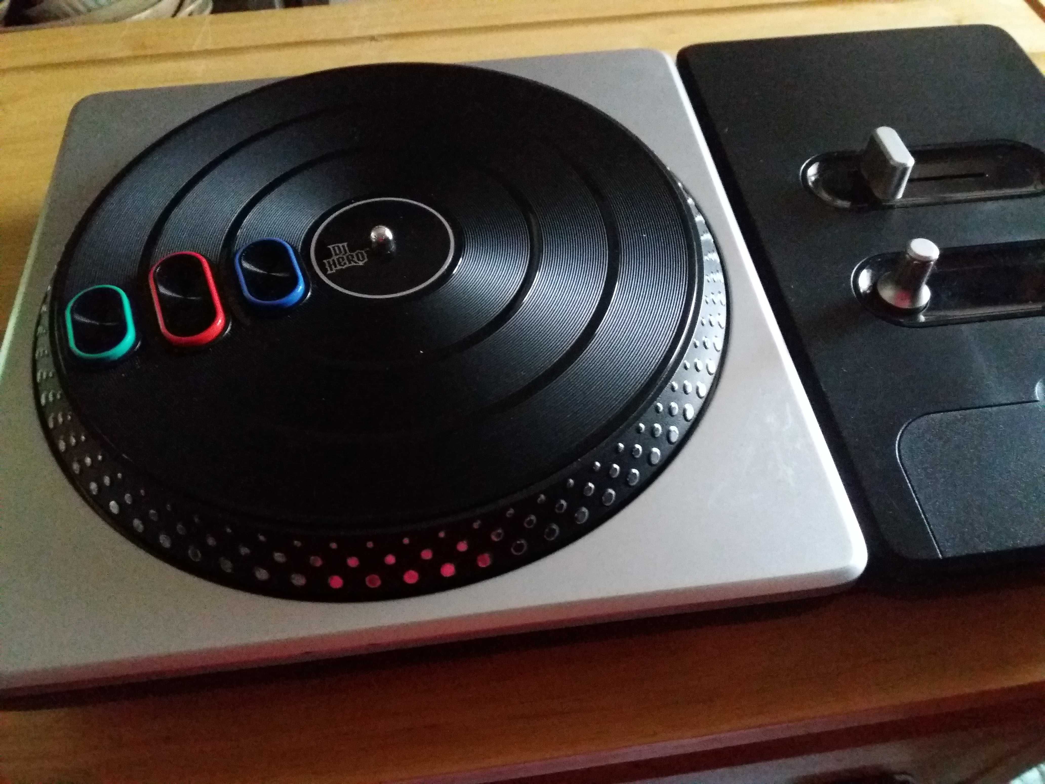 Mesa de mistura do jogo DJ Hero - playstation 3