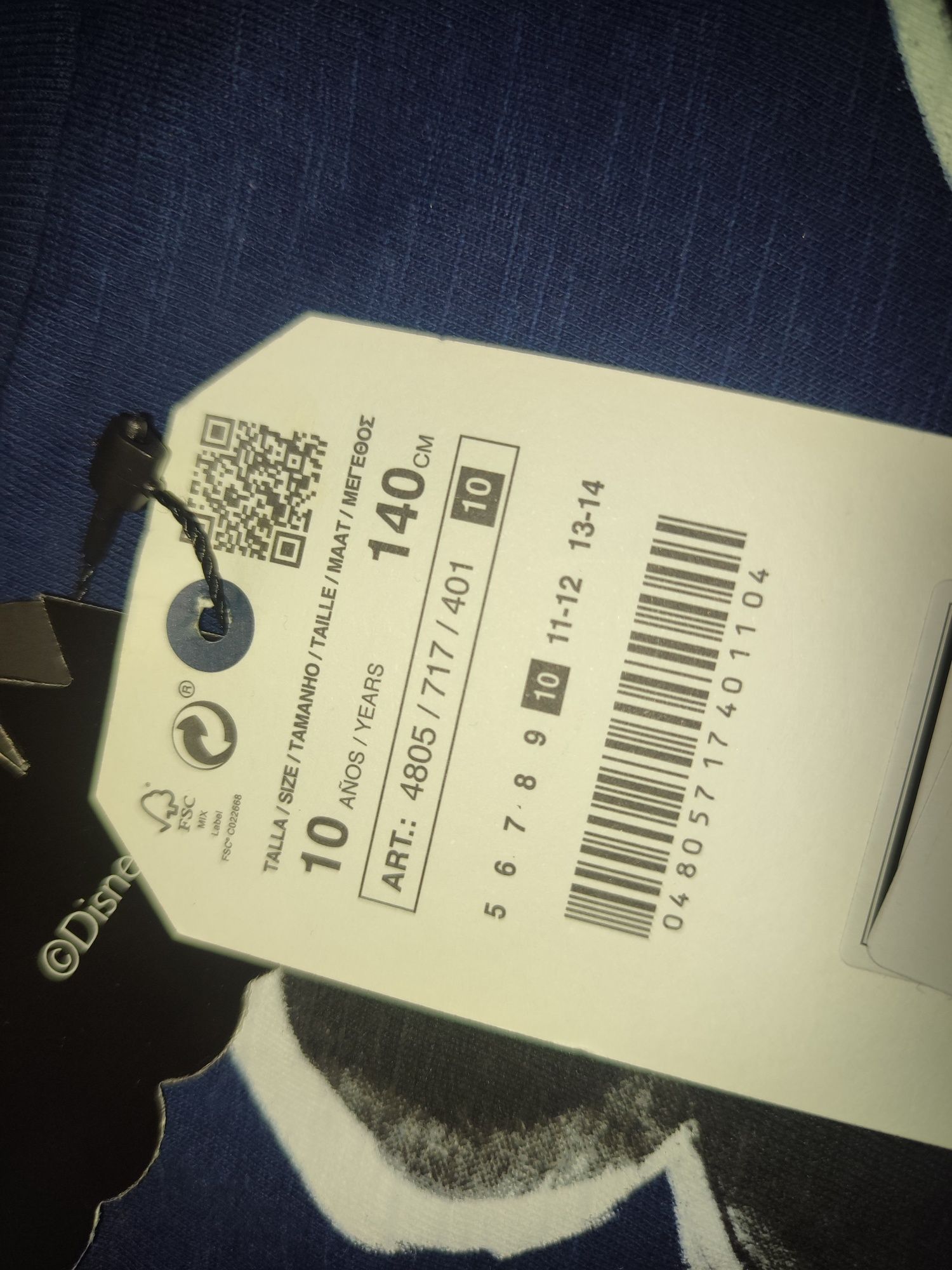 Koszulka t-shirt Mickey Zara r.140