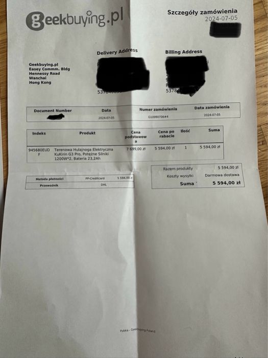 Kukirin G3 Pro 47 km przebiegu , stan idealny na gwarancji Warszawa