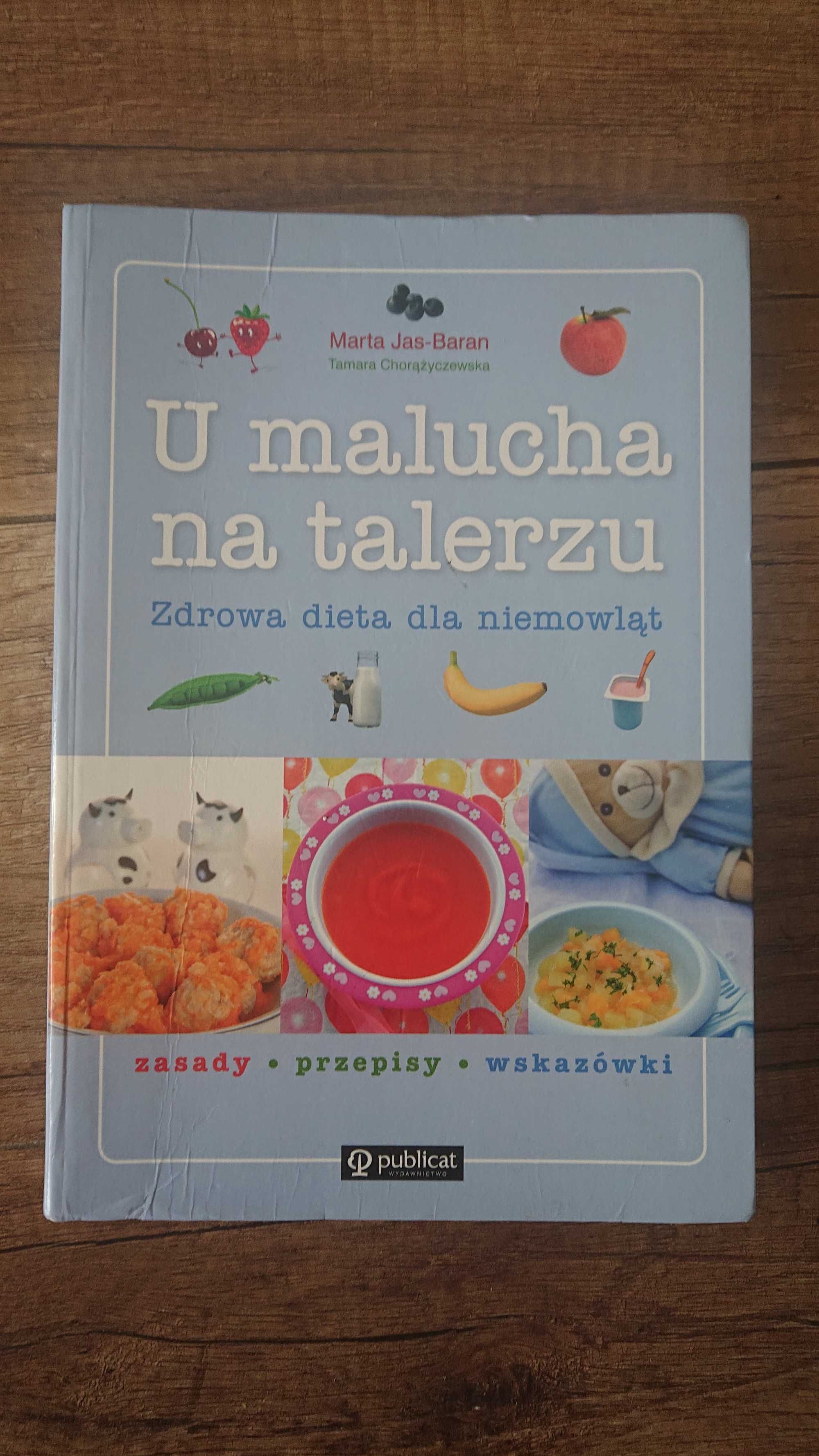 Książka "u malucha na talerzu"