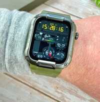 Smart Watch Lemfo MK66 спортивний оливковий зелений хакі