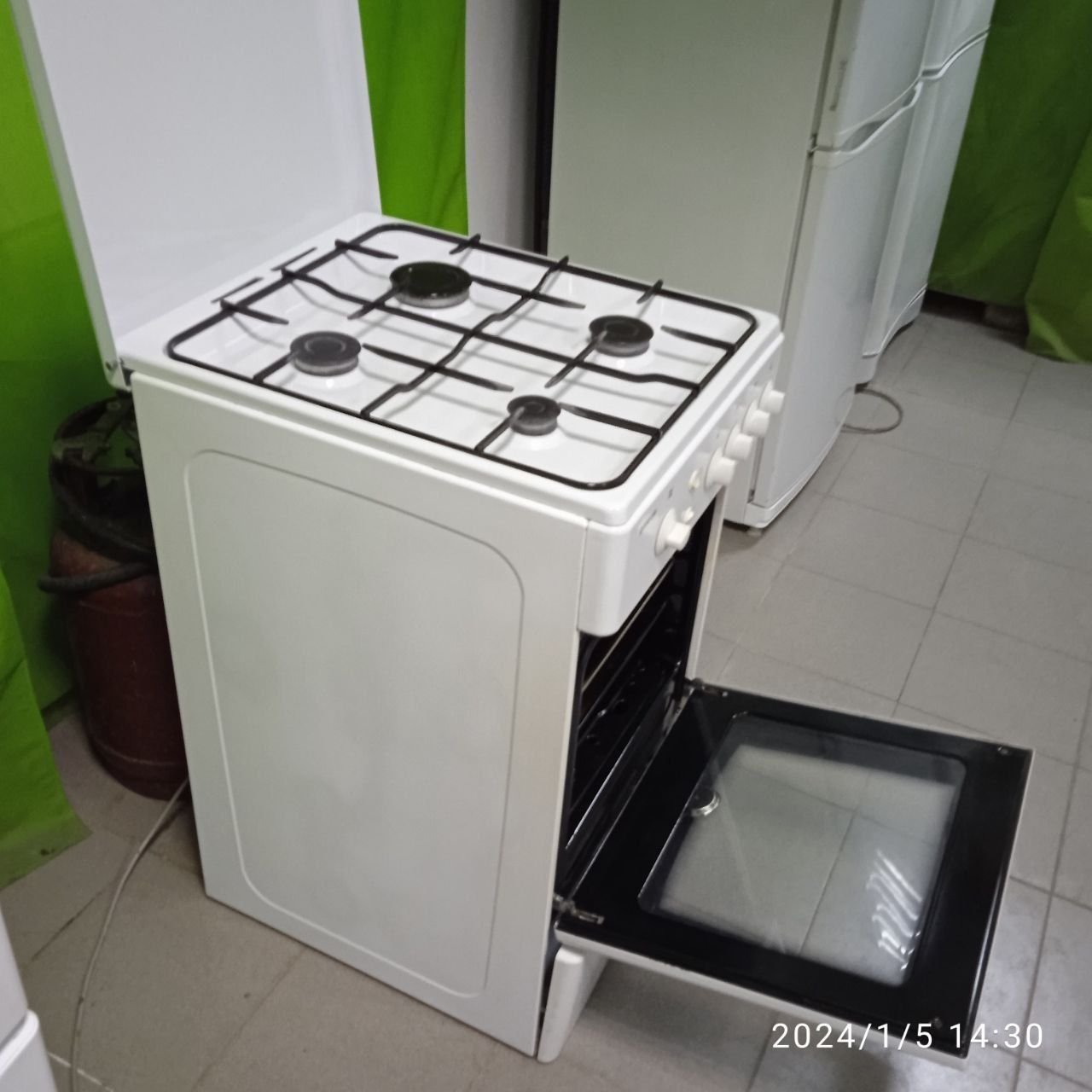 Газова плита б/в Gorenje 50/60 поджигом, духовка газовая подсветкой ви