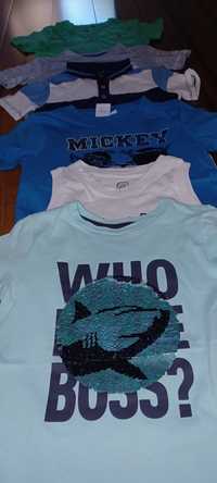 T shirt 6 szt r.104