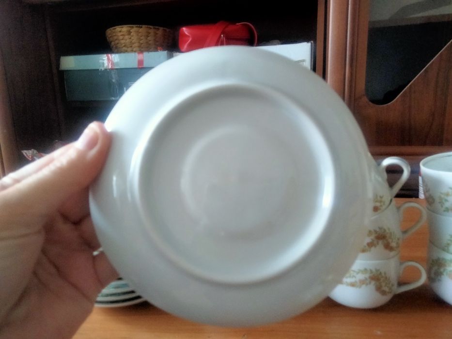 Zestaw porcelany PRL