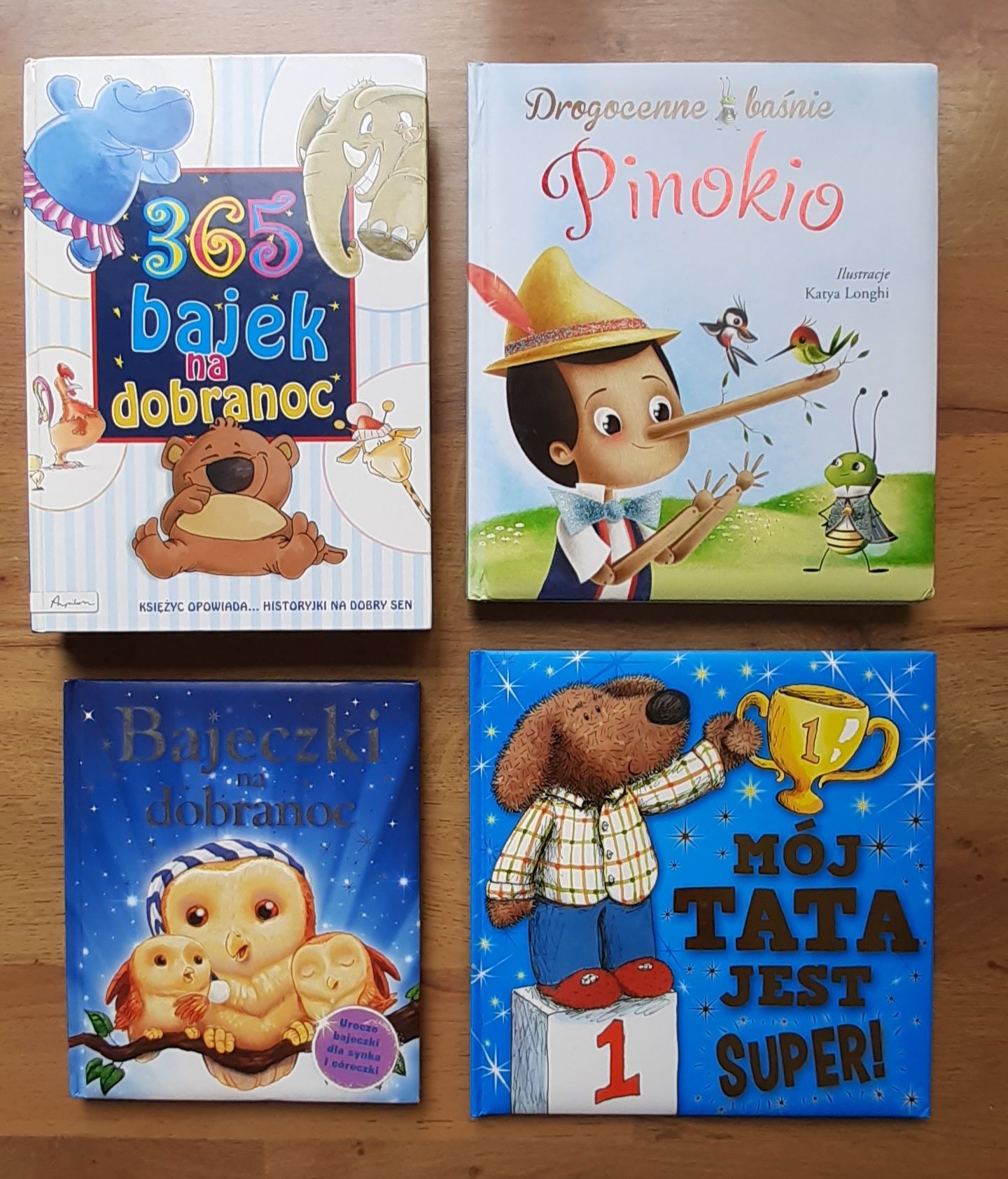 365 bajek na dobranoc Pinokio Parauszek zestaw bajek