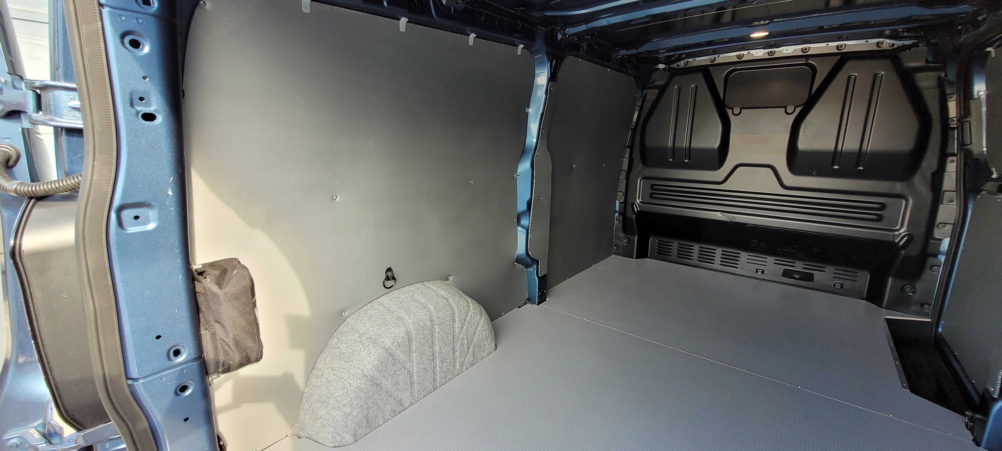 Zabudowa paki Ford Custom, CUSTOM II, VW T7 sklejka, podłoga boki
