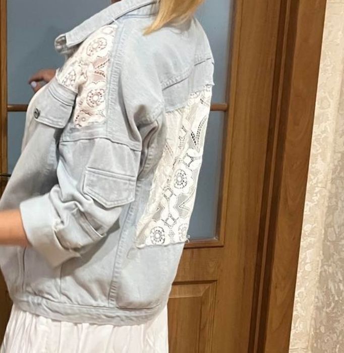 Джынсовая курточка женская.Р.s,m.