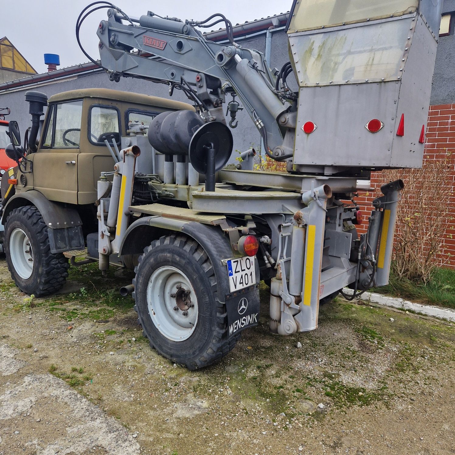 Sprzedam lub zamienię Unimog Koparka Tur Ładowacz
