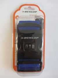 Pas zabezpieczający do walizki szyfrowany Dunlop niebieski
