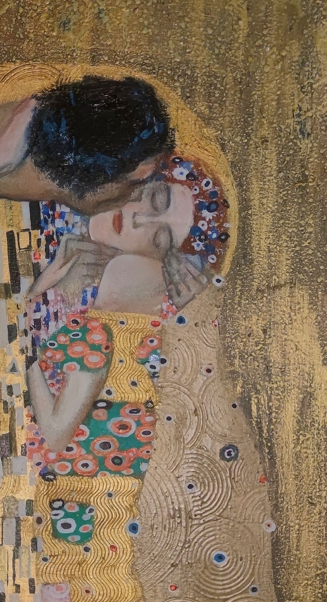 Картина Климт, Поцелуй. Акция
