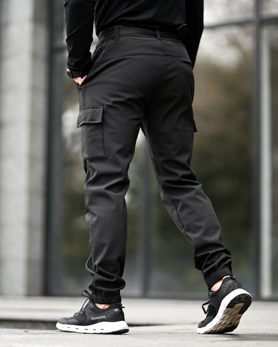 Зимові карго чоловічі штани Softshell / теплые штаны для мужчин