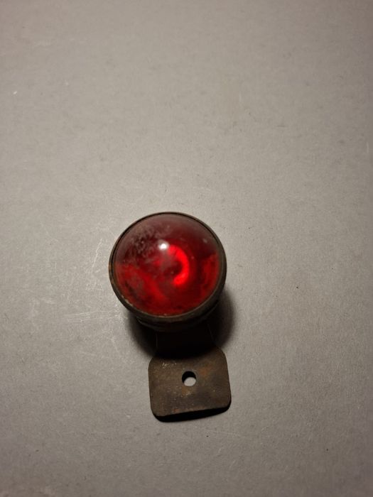 Lampa rowerowa kocie oko przedwojenna