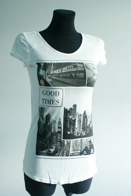 Zestaw t-shirt 2 szt. ORSAY i CROPP rozm.S