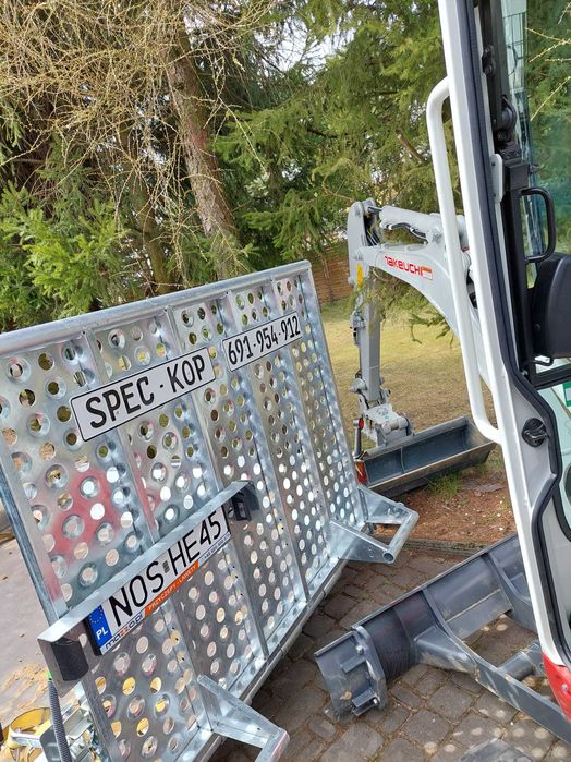 Usługi Minikoparką