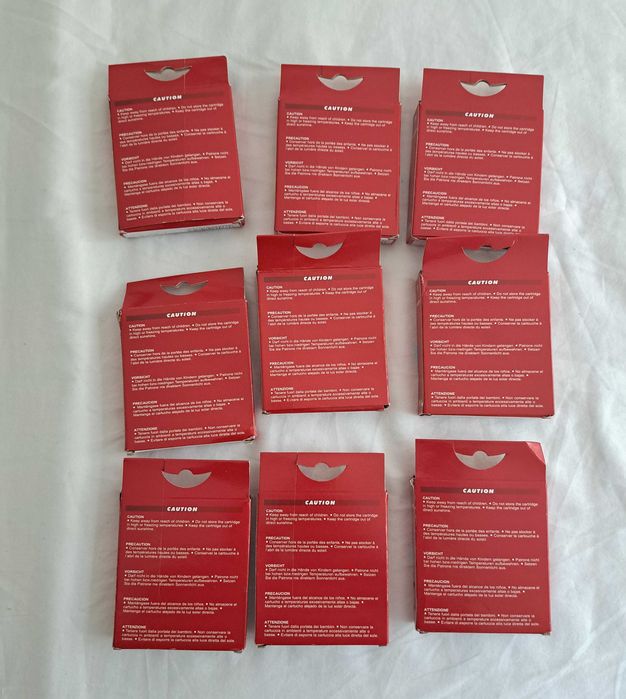 Pack 9 Tinteiros Compatíveis Brother LC3219XL-Amarelo, Magenta e Ciano