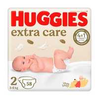 Підгузки Huggies Extra Care Jumbo розмір 2 (3-6 кг), 58 шт