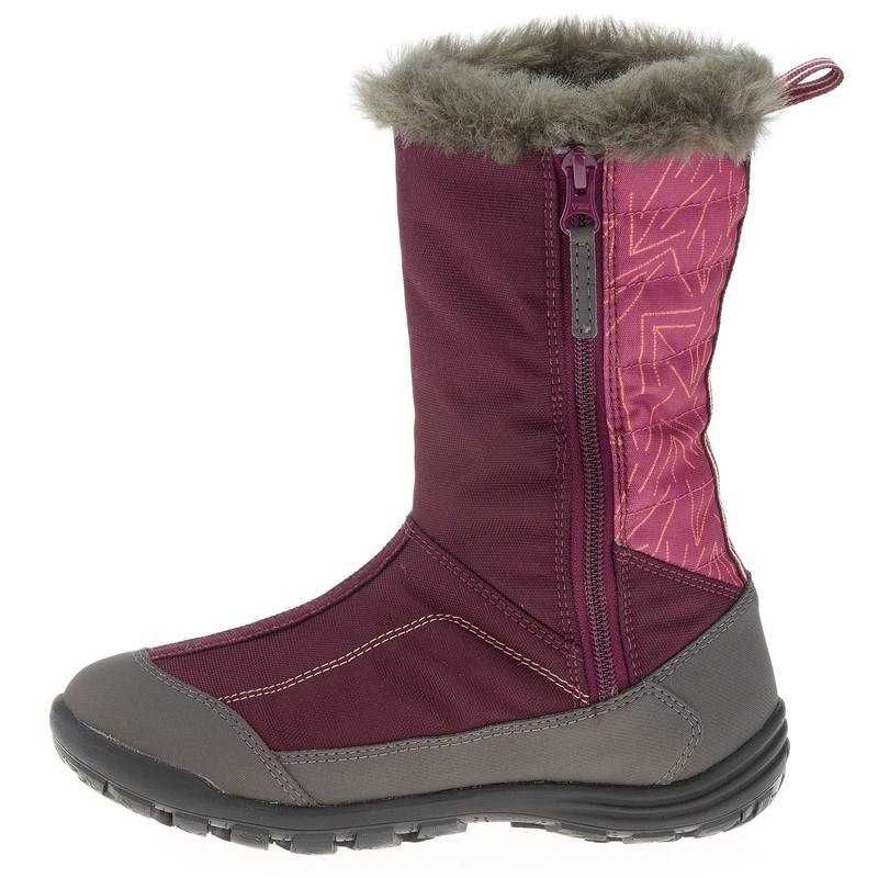 QUECHUA TIKA Buty Zimowe Damskie Śniegowce Kozaki Ocieplane NOWE # 37