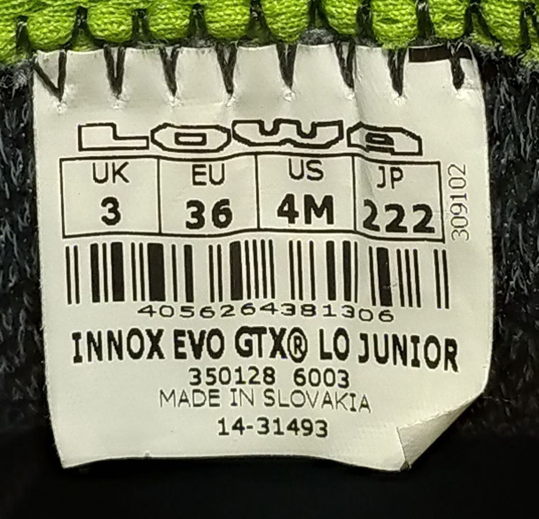 кросівки Lowa Innox Evo GTX Junior