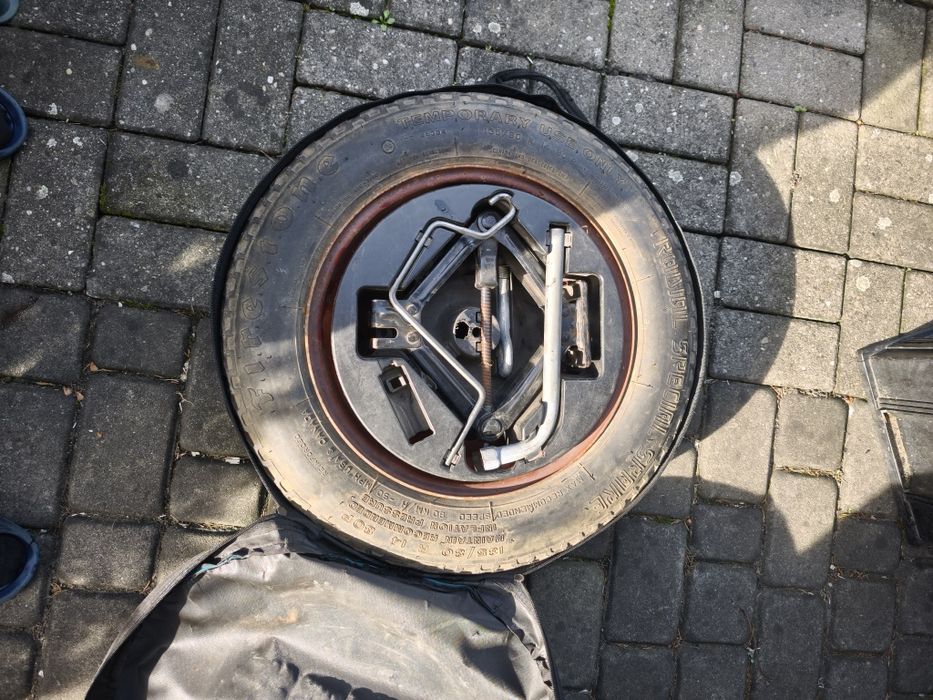 Koło dojazdowe fiat grande punto z wkladem