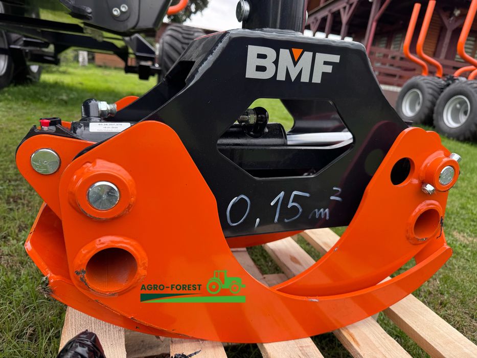 BMF chwytak do drzewa drewna 0.15 1.15m zasiegu do Maskiner nie Palms