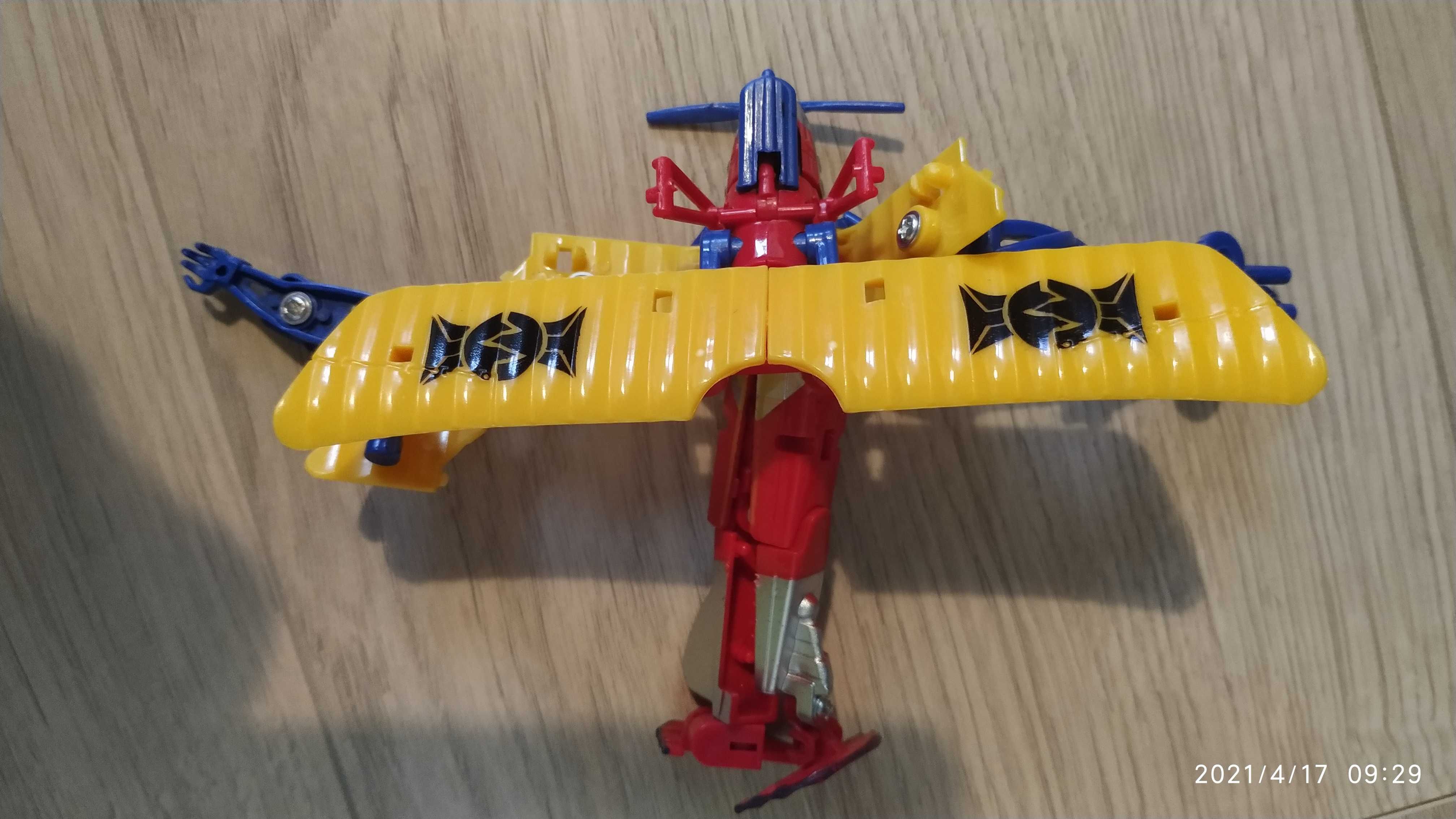 Prezent Nowy Robot samolot Transformers