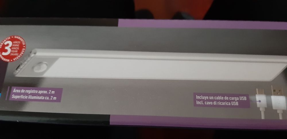 Lâmpada com íman,  nova de marca Livarno