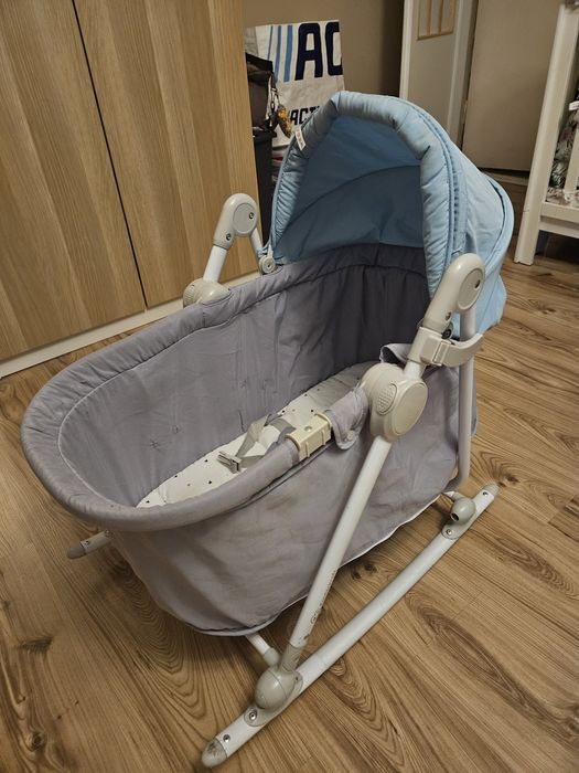 Wymienię Kinderkraft Unimo 5w1 Leżaczek Light Blue