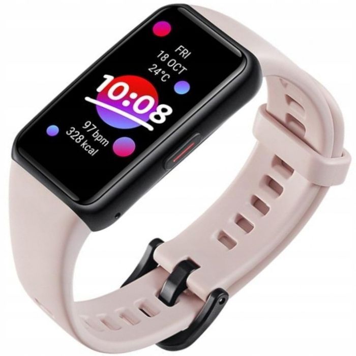 outlet smartband honor band 6 różowy 1,47" cali amoled monitorem tętna